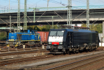 Lokomotiva: 189.841 ( LokoTrain ), 277.405-7 ( D-MWB ) | Msto a datum: Hamburg-Harburg 14.10.2014