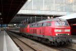 Lokomotiva: 218.400-0 + 218.498-4 | Vlak: EC 192 ( Mnchen Hbf. - Zrich HB ) | Msto a datum: Mnchen Hbf. 25.02.2015