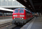 Lokomotiva: 218.401-8 + 218.497-6 | Vlak: EC 192 ( Mnchen Hbf. - Zrich HB ) | Msto a datum: Mnchen Hbf. 26.02.2015