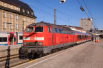 Lokomotiva: 218.429-9 | Vlak: RE 57414 ( Mnchen Hbf. - Memmingen ) | Msto a datum: Mnchen Hbf. 03.03.2015