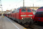 Lokomotiva: 218.493-5 | Vlak: RE 57444 ( Mnchen Hbf. - Kempten Hbf. ) | Msto a datum: Mnchen Hbf. 26.02.2015
