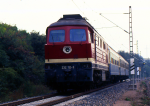 Lokomotiva: 232.112-3 | Vlak: RB 14707 ( Erfurt Hbf. - Ilmenau ) | Msto a datum: Neudietendorf 19.09.1996