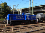Lokomotiva: 295.092-1 ( D-MTRD ) | Msto a datum: Hamburg-Harburg 14.10.2014