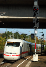 Lokomotiva: 401.012-0 | Vlak: ICE 789 ( Hamburg-Altona - Mnchen Hbf. ) | Msto a datum: Hamburg-Harburg 14.10.2014