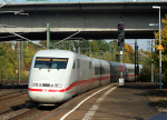 Lokomotiva: 401.017-9 | Vlak: ICE 577 ( Hamburg-Altona - Stuttgart Hbf. ) | Msto a datum: Hamburg-Harburg 14.10.2014