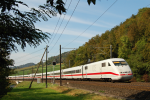 Lokomotiva: 401.586-3 | Vlak: ICE 73 ( Kiel Hbf. - Zrich HB ) | Msto a datum: Tecknau (CH) 28.09.2009
