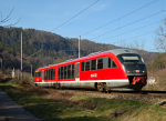 Lokomotiva: 642.144 | Vlak: Os 21007 ( Doln leb - Dn hl.n. ) | Msto a datum: Doln leb zastvka (CZ) 20.03.2014