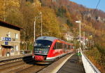 Lokomotiva: 642.538 | Vlak: Os 5443 ( Dn hl.n. - Rumburk ) | Msto a datum: Doln leb 31.10.2015