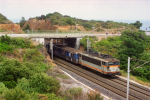 Lokomotiva: BB25646 | Vlak: 56946 ( Ventimiglia - Les Arcs-Draguignan ) | Msto a datum: Anthor Cap Roux 14.06.1999