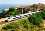 Lokomotiva: TGV 4512 + 4518 | Vlak: TGV 9532/3 ( Bruxelles-Midi - Nice-Ville ) | Msto a datum: Antheor 16.05.1998