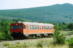 Lokomotiva: 7122.006 ( ex SJ Y1-1309 ) | Vlak: P 55803 ( Knin - ibenik ) | Msto a datum: Perkovi 28.06.2002