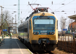 Lokomotiva: BDVmot 008 ( 414.008 ) | Vlak: S 5534 ( Fzesabony - Eger ) | Msto a datum: Fzesabony   21.03.2015