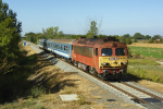 Lokomotiva: M41.2163 ( 418.163 ) | Vlak: Sz 7732 ( Szeged - Bkoscsaba ) | Msto a datum: Hdmezvsrhelyi Npkert 18.09.2021
