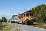 Lokomotiva: M41.2163 ( 418.163 ) + V43.1124 ( 431.124 ) | Vlak: Sz 7732 ( Szeged - Bkoscsaba ) | Msto a datum: Kopncs 19.09.2021
