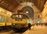 Lokomotiva: V43.1106 ( 431.106 ) | Vlak: IC 186 Hernd ( Budapest Kel.pu. - Koice ) | Msto a datum: Budapest Kel.pu. 16.11.2015