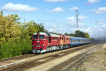 Lokomotiva: M62.001 + M62.096 ( 628.096 ) | Vlak: Sz 17717 ( Bkscsaba - Szeged ) | Msto a datum: Szkkutas 19.09.2021