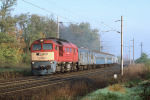 Lokomotiva: M62.155 | Vlak: G 950 ( Budapest Dli pu. - Tapolca ) | Msto a datum: Szkesfehrvr 28.10.1994