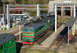 Lokomotiva: 2M62U-0010 | Msto a datum: Riga-kirotava 16.09.2016