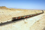Lokomotiva: DH 427 | Vlak: TLR 254 Al Atlas ( Beni Nsar - Tanger-Ville ) | Msto a datum: Melga el Ouidane 17.08.2019
