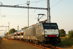 Lokomotiva: 189.151 ( PKP Cargo ) | Vlak: Nex 46757 ( Tychy Fiat - Piedemonte-Villa SL ) | Msto a datum: kovice (CZ) 25.08.2011