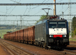 Lokomotiva: 189.842 ( PKP Cargo ) | Vlak: Pn 148379 ( Omarska - Ostrava-Bartovice ) | Msto a datum: Prosenice (CZ) 28.04.2012