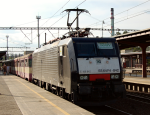 Lokomotiva: 189.842 ( PKP Cargo ) | Vlak: Zvl.R 100879 ( Praha-Holeovice - esk Tebov ) | Msto a datum: Koln (CZ) 26.05.2012