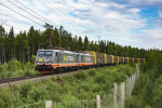 Lokomotiva: 441.001-3 + 441.002-5 | Vlak: Gt 41874 ( Tvralund - Pitea ) | Msto a datum: Yttersjn 04.07.2022