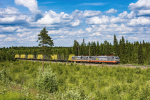 Lokomotiva: 441.002-5 + 441.001-2 | Vlak: Gt 41871 ( Pitea - Tvralund ) | Msto a datum: Kattistrsk 04.07.2022
