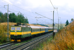 Lokomotiva: 163.058-1 | Vlak: Ex 320 Koian ( Koice - Praha hl.n. ) | Msto a datum: trba 15.09.1994