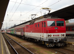 Lokomotiva: 163.111-8 | Vlak: Os 7817 ( ilina - Koice ) | Msto a datum: ilina 21.10.2013