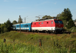 Lokomotiva: 350.001-4 | Vlak: EC 100678 ( odklon EC 174 ) Jan Jesenius ( Budapest Kel.pu. - Hamburg-Altona ) | Msto a datum: Letina u Svtl (CZ) 10.09.2012