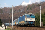 Lokomotiva: 350.015-4 | Vlak: EC 171 Hungaria ( Berlin Hbf. - Budapest Kel.pu. ) | Msto a datum: Brands nad Orlic 22.04.2013