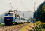 Lokomotiva: 350.020-4 | Vlak: EC 76 Comenius ( Budapest Kel.pu. - Praha-Holeovice ) | Msto a datum: Brands nad Orlic (CZ) 01.09.2000