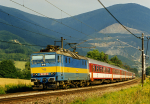 Lokomotiva: 362.001-0 | Vlak: IC 501 Tatran ( Bratislava hl.st. - Koice ) | Msto a datum: Vrtky 08.08.1998