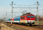 Lokomotiva: 362.004-4 | Vlak: EC 130 Moravia ( Budapest Kel.pu. - Warszawa Wsch. ) | Msto a datum: Hruky (CZ) 08.04.2013