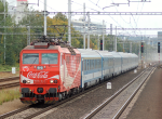 Lokomotiva: 362.015-0 | Vlak: EC 171 Hungaria ( Berlin Hbf. - Budapest Kel.pu. ) | Msto a datum: eany nad Labem (CZ) 29.09.2012