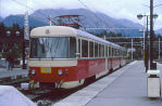 Lokomotiva: 420.968-0 | Vlak: Os 20043 ( trbsk Pleso - Poprad-Tatry ) | Msto a datum: trbsk Pleso 15.09.1994