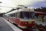 Lokomotiva: 420.968-0 | Vlak: Os 20026 ( Poprad-Tatry - trbsk Pleso ) | Msto a datum: trbsk Pleso 16.09.1994