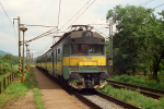 Lokomotiva: 460.050-8 | Vlak: Os 8717 ( Preov - Koice ) | Msto a datum: Trebejov 14.08.1994