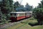 Lokomotiva: 830.173-1 | Vlak: Os 8613 ( Humenn - Medzilaborce ) | Msto a datum: Hankovce 03.06.1996