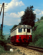 Lokomotiva: 830.231-7 | Vlak: Os 8784 ( Lipany - Plave ) | Msto a datum: Krivany 02.06.1996