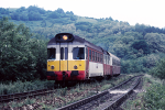 Lokomotiva: 851.008-3 | Vlak: Os 8807 ( Zvolen os.st. - Luenec ) | Msto a datum: Pla 05.06.1996