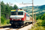 Lokomotiva: 363-002 | Vlak: MV 1136 ( Postojna - Venezia S.L. ) | Msto a datum: Kosana 20.07.1996